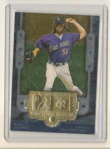 RANDY JOHNSON DIAMOND  UPPER DECK CARD # 14