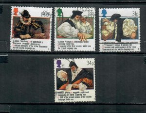 G.B 1988 COMMEMORATIVES  SET WELSH BIBLE USED  h 141220