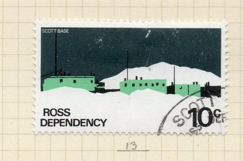 Ross Dependency 1972 Early Issue Fine Used 10c. 174653 