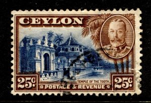 Ceylon Stamp #271 USED FU SINGLE