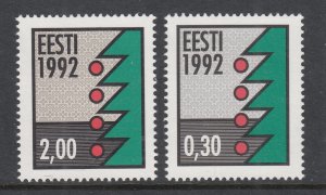 Estonia 235-236 MNH VF