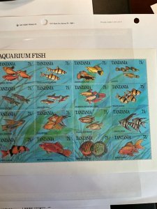 Stamps Tanzania Scott #770 never hinged