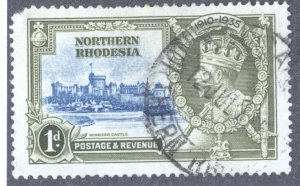 Northern Rhodesia, Scott #18, Used