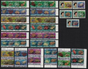 Cook Is. Corals 77v COMPLETE 1980 MNH SG#713-789