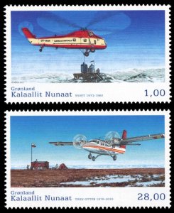 Greenland 2013 Scott #653-654 Mint Never Hinged