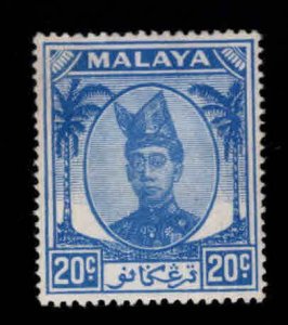 Malaya Trengganu Scott 71 Sultan Ismail Nasiruddin Shah MH* stamp