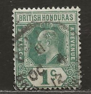 BRITISH HONDURAS SC# 62   FVF/U