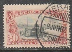 MEXICO E2, 20¢ Motorcycle. Special Delivery wmkd.  Used. F-VF. (997)