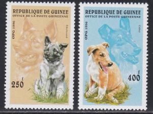 Guinea # 1341 & 1343, Dogs, NH, Wholesale lot of Thirty Stamps, 5% of Cat.