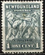 Newfoundland; 1941: Sc. # 253: O/Used Single Stamp