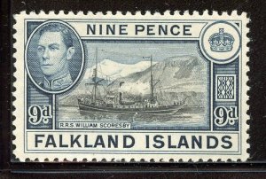 Falkland Islands # 90, Mint Hinge.