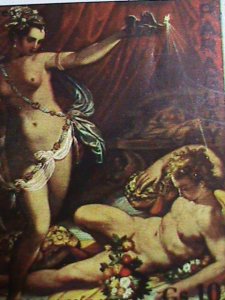 ​PARAGUAY-PROMOTION SALE-WORLD FAMOUS NUDE ART PAINTING LARGE SIZE STAMP VF
