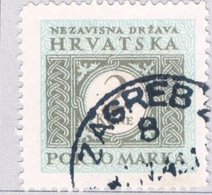 Croatia J13 Used Postage Due 2k 1 1943 (BP85802)