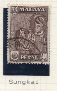 Malaya Perak 1957-65 Early Issue Fair Postmark on Used 10c. 176521