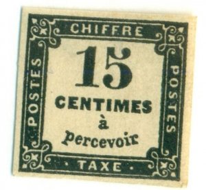 FRANCE #J4, Mint Hinged, Scott $35.00 
