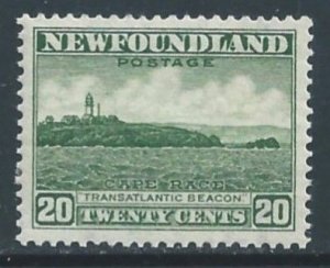 Newfoundland #196 NH 20c Cape Race