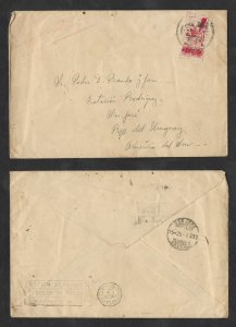 SE)1939 MEXICO, CENSUS TAKEN, VIEW OF TAXCO 2C SCT 751, COVER CIRCULATED F