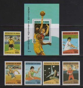 Benin MNH sc# 857-63 Sports