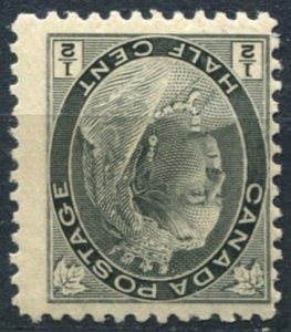 Canada Sc#74 MNH, ½c blk, Queen Victoria Numeral Definitive (1898)