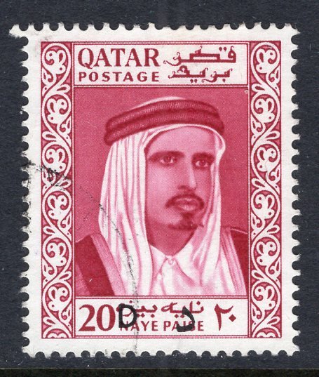 Qatar 108B Used VF