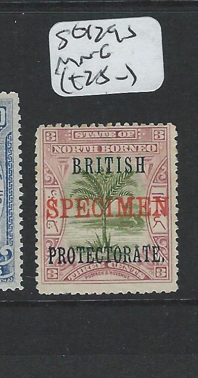 NORTH BORNEO (P2601B)  3C TREE  BP   SG129   S   SPECIMEN  MNG