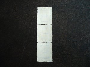 Stamps - Egypt - Scott# 141 - Used Strip of 3 Stamps