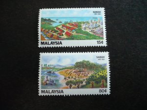 Stamps - Malaysia - Scott# 228-229 - Mint Hinged Set of 2 Stamps