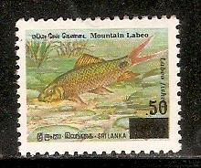 Sri Lanka 2007 Mountain Lebero Marine Surcharg Sc1574 MNH