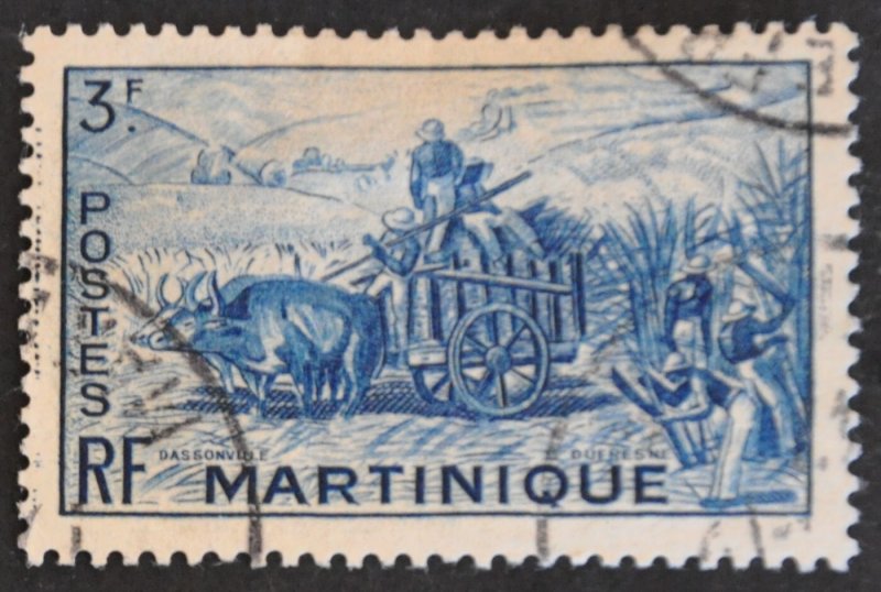 DYNAMITE Stamps: Martinique Scott #225 – USED