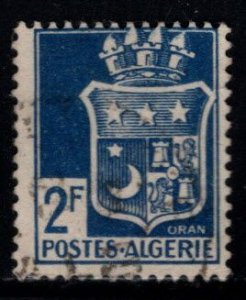 ALGERIA Scott 155 Used Coat of Arms stamp  without engravers name