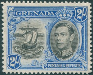 Grenada 1938 2s black & ultramarine Perf 12½ SG161 unused