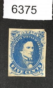 MOMEN: US STAMPS CSA # 4  BIRMINGHAM FORGERY LOT #L 6375