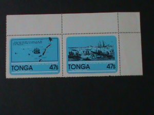 ​TONGA-1981-SC#499-500-175TH ANNIV: CAPTURE OF PORTAU PRINCE-MNH- PAIR-VF