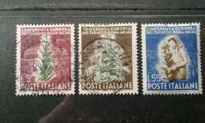 Italy #544-6 used e203 7666