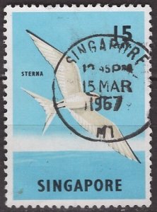 Singapore; 1966: Sc. # 76: O/Used Cpl. Set