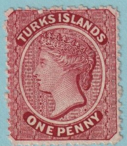 TURKS ISLANDS 45  MINT HINGED OG * NO FAULTS EXTRA FINE! - VPJ