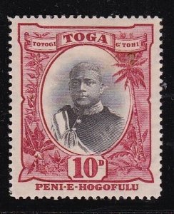 Album Treasures Tonga Scott # 48   10p  George II  Mint Hinged