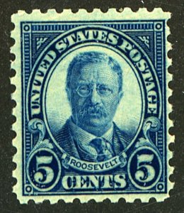 U.S. #586 MINT OG HR