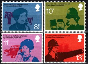 Great Britain #777-80 MNH  (V5224)