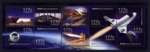 Curacao Sc# 204 MNH XCOR Space Expeditions (M/S of 10)