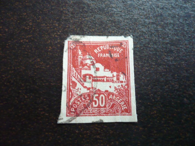 Stamps - Algeria - Scott# 50b - Used Part Set of 1 Imperf Stamp