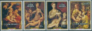 Cook Islands 1992 SG1319-1322 Christmas set MNH