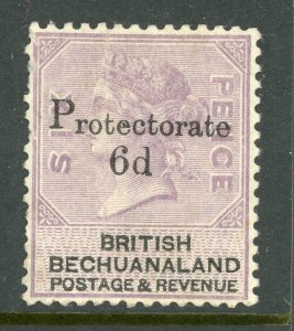 Bechuanaland  1888 British Colony QV 6p SG #45 Mint A869