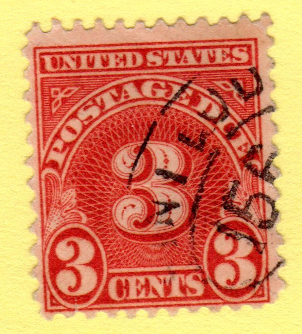 Postage Due Stamp, Scott # J82, used, Cat = $ 0.25    Lot 230706 -01