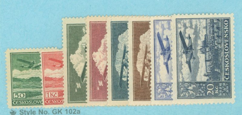 Czechoslovakia & Czech Republic #C10-7  Single (Complete Set)