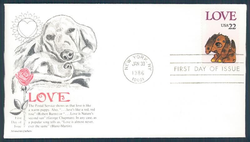 #2202 Love Puppy - Aristocrat Cachet MG