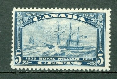 CANADA 1933 ROYAL WILLIAM #204  MNH...$18.00