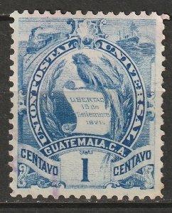 Guatemala 1886 Sc 31 used