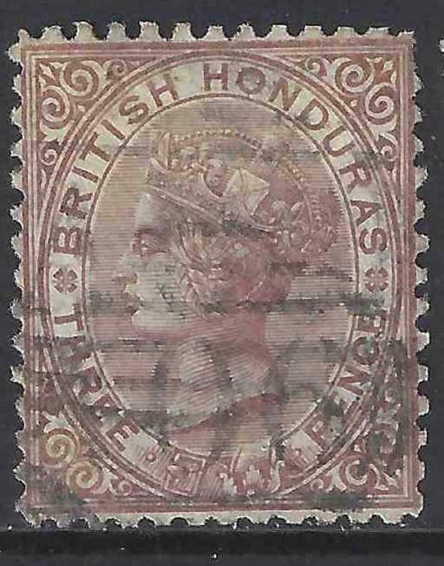 British Honduras 1872 SC 5 Used 