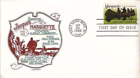 United States, First Day Cover, Ships, Michigan